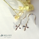 ピアス K18GP クロス | Melody　Accessory | 詳細画像1 