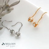 フックピアス ラインストーン ボール | Melody　Accessory | 詳細画像2 