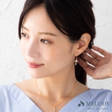 ピアス ラインストーン クロス | Melody　Accessory | 詳細画像3 