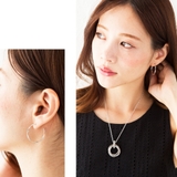 ピアス K18GP サンドブラスト | Melody　Accessory | 詳細画像5 