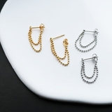 ピアス 日本製 ボールチェーン | Melody Accessory | 詳細画像2