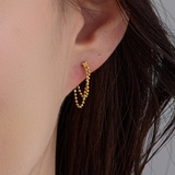 ピアス 日本製 ボールチェーン | Melody Accessory | 詳細画像6