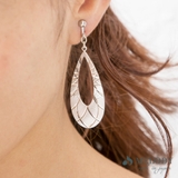 スタッドピアス ダイヤカット仕上げ ドロップ | Melody Accessory | 詳細画像5