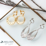 イヤリング K18GP ダイヤカット | Melody Accessory | 詳細画像1