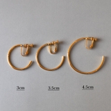 イヤリング フープイヤリング バネ式 | Melody　Accessory | 詳細画像2 