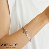 ブレスレット 日本製 コンビチェーン | Melody　Accessory | 詳細画像2 
