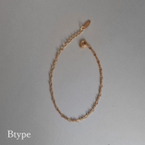 ブレスレット チェーンシンプル ペダル | Melody Accessory | 詳細画像3