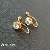 イヤリング ノンホールピアス 1石 | Melody　Accessory | 詳細画像2 