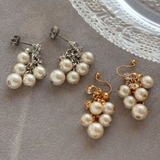 イヤリング 日本製 ノンホールピアス | Melody　Accessory | 詳細画像1 