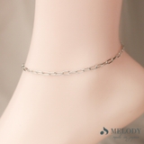 アンクレット ケーブルチェーン カジュアル | Melody Accessory | 詳細画像2
