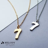 アンクレット スライドビーズ 数字 | Melody Accessory | 詳細画像2