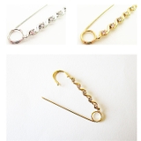 ショールピン レディース5石 ラインストーン | Melody Accessory | 詳細画像3