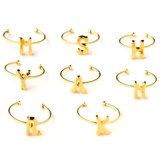 リング ニッケルフリー イニシャル | Melody Accessory | 詳細画像1