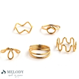 リング ニッケルフリー ピンキー | Melody Accessory | 詳細画像1