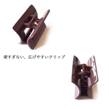 アースカラー バンスクリップ クリップ まとめ髪 | Melody Accessory | 詳細画像4