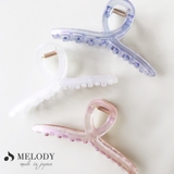 バンスクリップ結び目 むすび クリアカラー | Melody Accessory | 詳細画像2