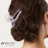 バンスクリップ結び目 むすび クリアカラー | Melody Accessory | 詳細画像4