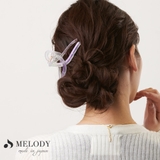 バンスクリップ結び目 むすび クリアカラー | Melody Accessory | 詳細画像5