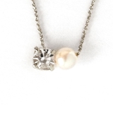 Pearl-シルバー色 | アンクレット 日本製 K18GP | Melody Accessory