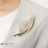 ブローチ ピン フェザー | Melody Accessory | 詳細画像1