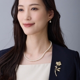 ブローチ 日本製 K18GP | Melody Accessory | 詳細画像1