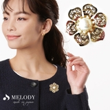 ブローチ パール 花 | Melody　Accessory | 詳細画像1 