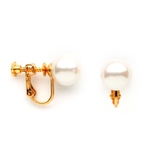 10mm-ゴールド色 | イヤリング パール 磨きパール | Melody Accessory