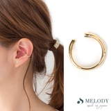 ゴールド色 | イヤーカフ 大ぶり レディース | Melody　Accessory