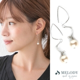 シルバー色 | ピアス K18GP 金属アレルギー対応 | Melody　Accessory