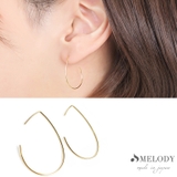 ゴールド色 | ピアス K18GP ニッケルフリー | Melody　Accessory