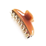 キャメル | ヘアクリップ バンスクリップ レディース | Melody Accessory