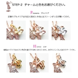 ピンクゴールド ハワイアンイニシャルネックレス ゴールドチャーム | Melody　Accessory | 詳細画像5 