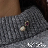 ブローチ ピン スナップボタン | Melody Accessory | 詳細画像1