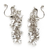 ノンホール-シルバー色 | イヤリング ノンホールピアス ノンホールイヤリング | Melody Accessory