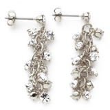 ピアス-シルバー色 | イヤリング ノンホールピアス ノンホールイヤリング | Melody Accessory