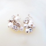 シルバー色 | イヤリング 日本製 ノンホールピアス | Melody　Accessory