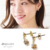ゴールド ピアス | イヤリング ノンホールピアス ノンホールイヤリング | Melody Accessory