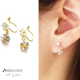 ゴールド ノンホール | イヤリング ノンホールピアス ノンホールイヤリング | Melody Accessory