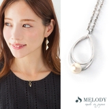 ティアドロップタイプ-シルバー色 | ネックレス モチーフ ニッケルフリー | Melody　Accessory