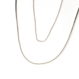 シルバー色 | ネックレス GP仕上げ 厚金 | Melody Accessory