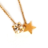 Star-ゴールド色 | ネックレス 日本製 K18GP | Melody Accessory