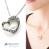 シルバー色 | ネックレス 日本製 K18GP | Melody　Accessory
