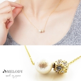 ゴールド コットンパール | ネックレス 日本製 K18GP | Melody　Accessory