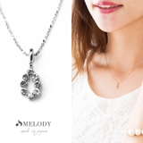 シルバー色 | ネックレス プチ ドロップ | Melody　Accessory