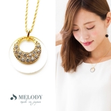 ホワイト | ネックレス ブラック ホワイト | Melody　Accessory