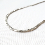 シルバー色 | ロングネックレス 日本製 レディース | Melody　Accessory