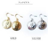 ノンホールピアス コイン 大ぶり | Melody　Accessory | 詳細画像3 