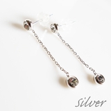 シルバー色 | ピアス K18GP ニッケルフリー | Melody　Accessory