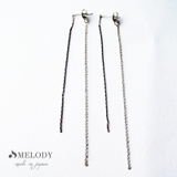 シルバー色 | ピアス K18GP ニッケルフリー | Melody　Accessory