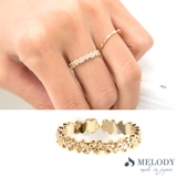 フラワー-ゴールド色 | 指輪 リング 日本製 | Melody　Accessory